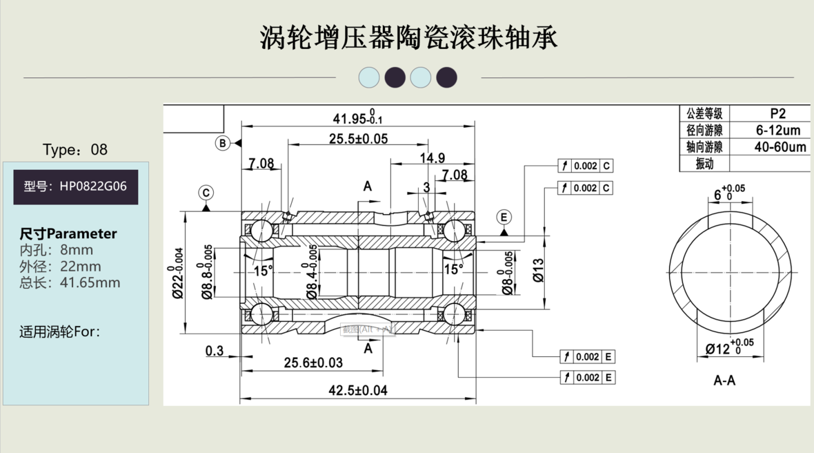 主軸軸承的一些知識點